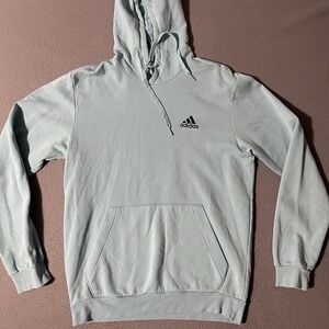 Adidas Hoodie Sweatshirt Mint Green‎ Size Medium Men's